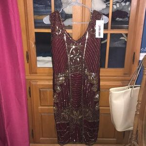 Beautiful 1920’s Inspired Cocktail Dress